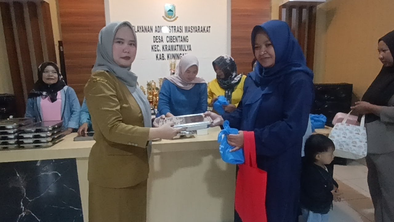 Pendistribusian MBG B3 Balita, Bumil, Busui Desa Cibentang