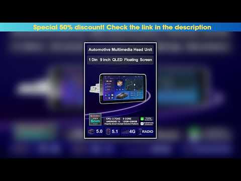 Top 9 Inch Car Universal Multimedia Android Auto Ai Voice 1 2 Din Removable Radio Steroe Head Unit