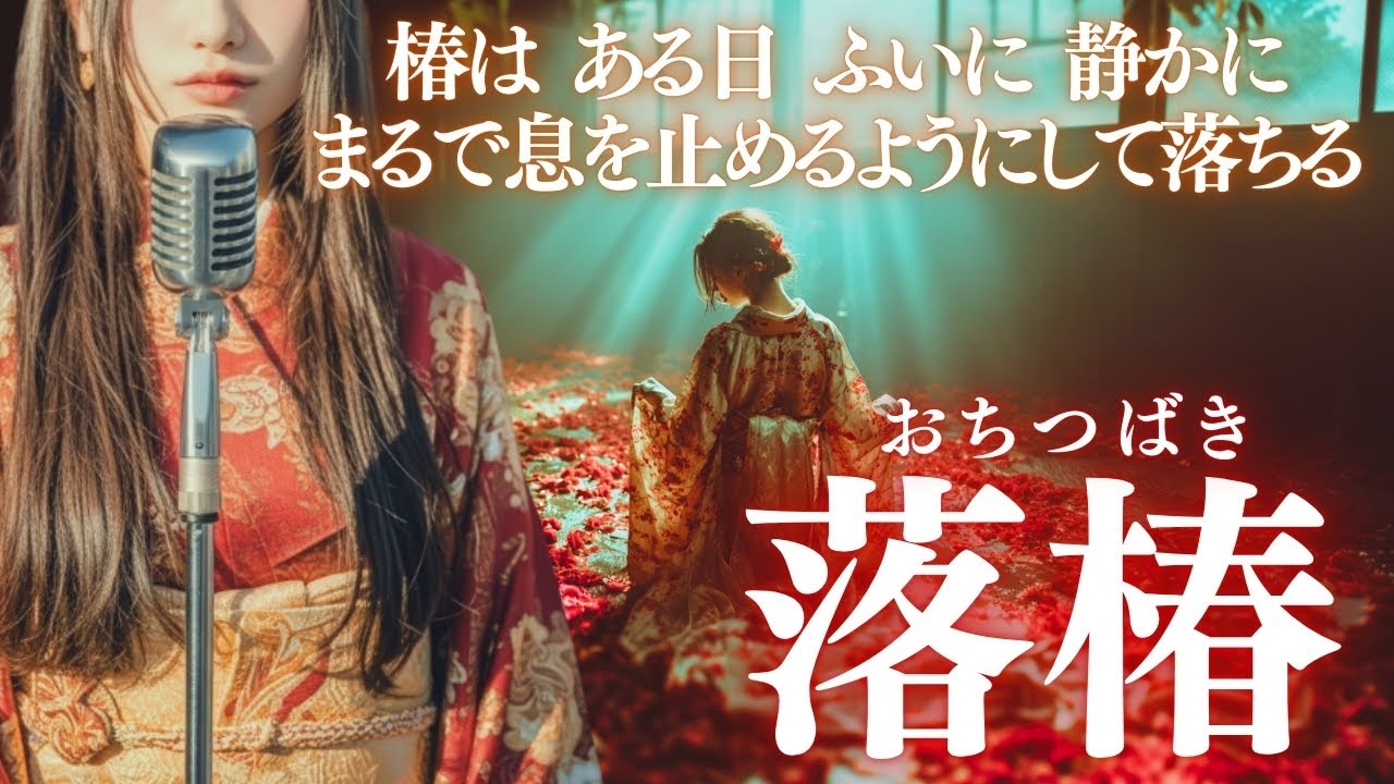 【日本の祈り歌】『落椿（おちつばき）』—落ちることは 終わりではなく巡りの始まり｜古風｜和風｜曲｜
