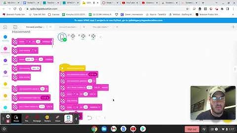 Spike Prime: Forwards and Backwards (Robotics Summer School)
