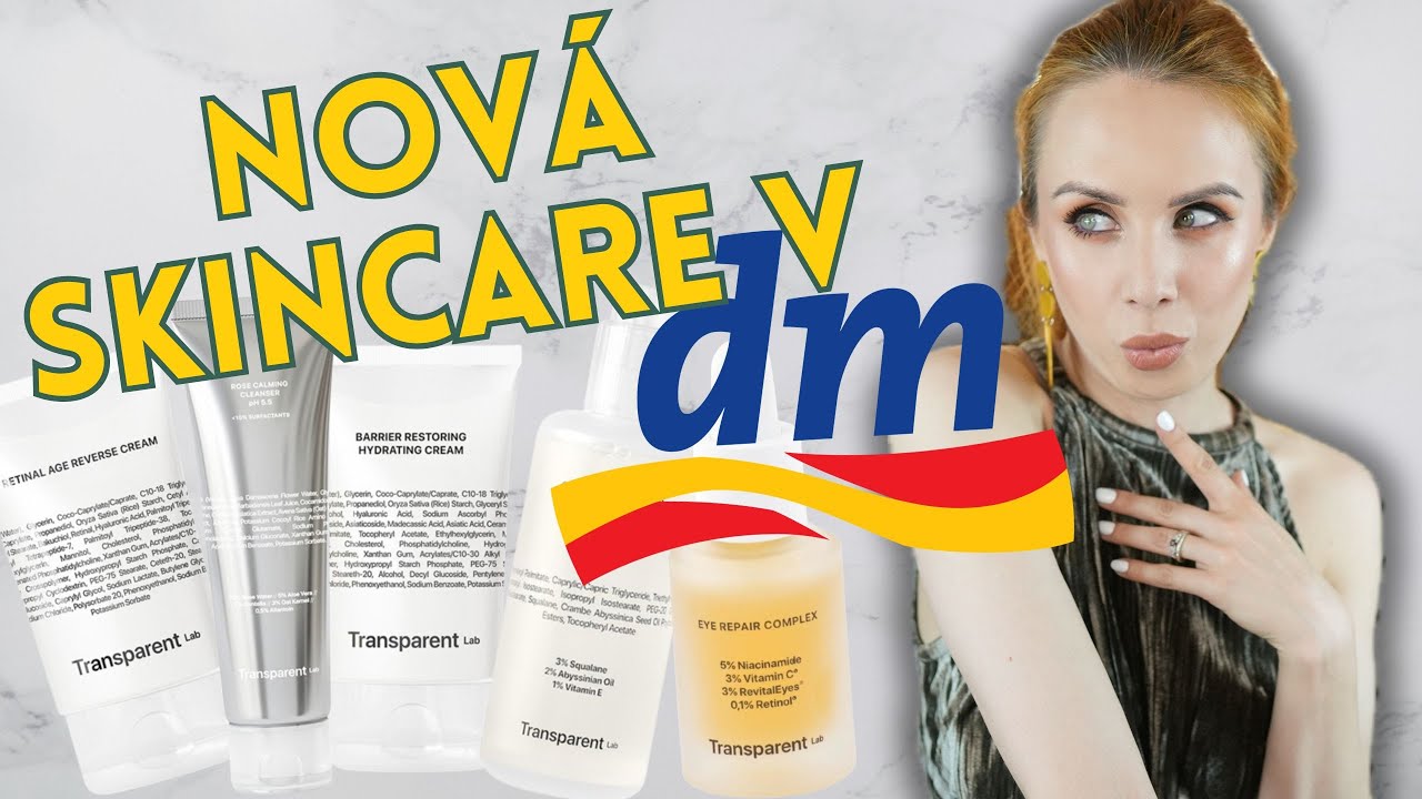 Transparent Lab: nová skincare v DM! 😱