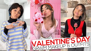 Valentine&#39;s Day Get Ready With Me! The Big Green Fashion Challenge | GEM Sisters