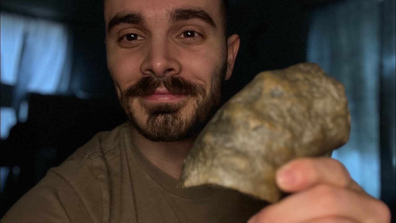 ASMR Tapping On Fossils and More