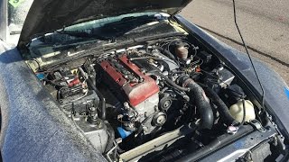 Powercruise USA BIR S2000 engine blown fire Honda S2000