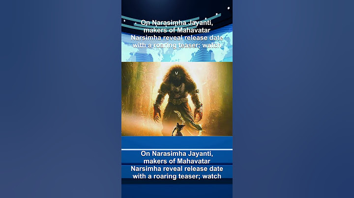 On Narasimha Jayanti, makers of Mahavatar Narsimha reveal release date with a roaring teaser; watch