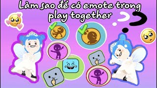 [PLAY TOGETHER]  Cách Mình Lấy Biểu Tượng Cảm Xúc-Hành Động Trong Game- SECRET MISSIONS EMOTES 🥰