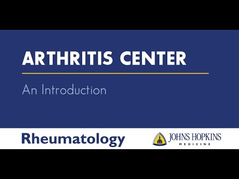 Johns Hopkins Arthritis Center - An Introduction