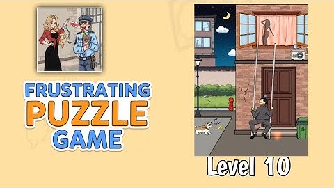 Frustrating Puzzle Game Level 10 walkthrough solution