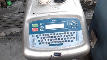 Máy in phun Linx trên ống thép