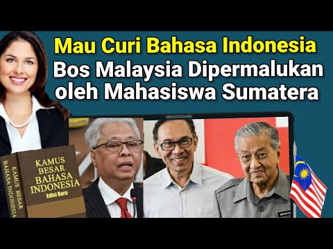 Bos Malaysia Dipermalukan Mahasiswa Sumatera,  Mau Curi Bahasa Indonesia