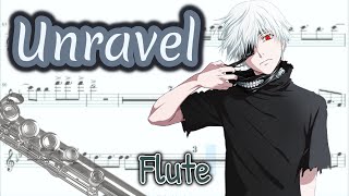 Video thumbnail of "Unravel - Tokyo Ghoul Opening Full (Flute)"
