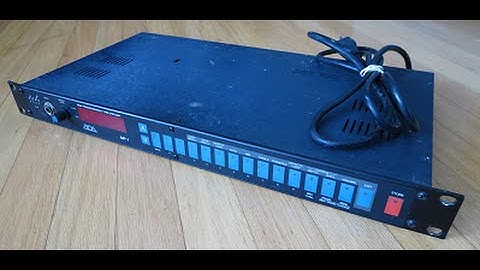1987 ADA MP-1 Midi Tube Preamp SERVICE & DEMO (Nuno, Vito & Paul Gilbert Tone!)