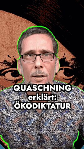 Quaschning erklärt: #Ökodiktatur 👊 #öko #diktatur #radikal #klimaschutz