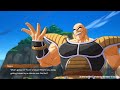 Dragon Ball FighterZ - Nappa Totally Roasts Piccolo & Gohan