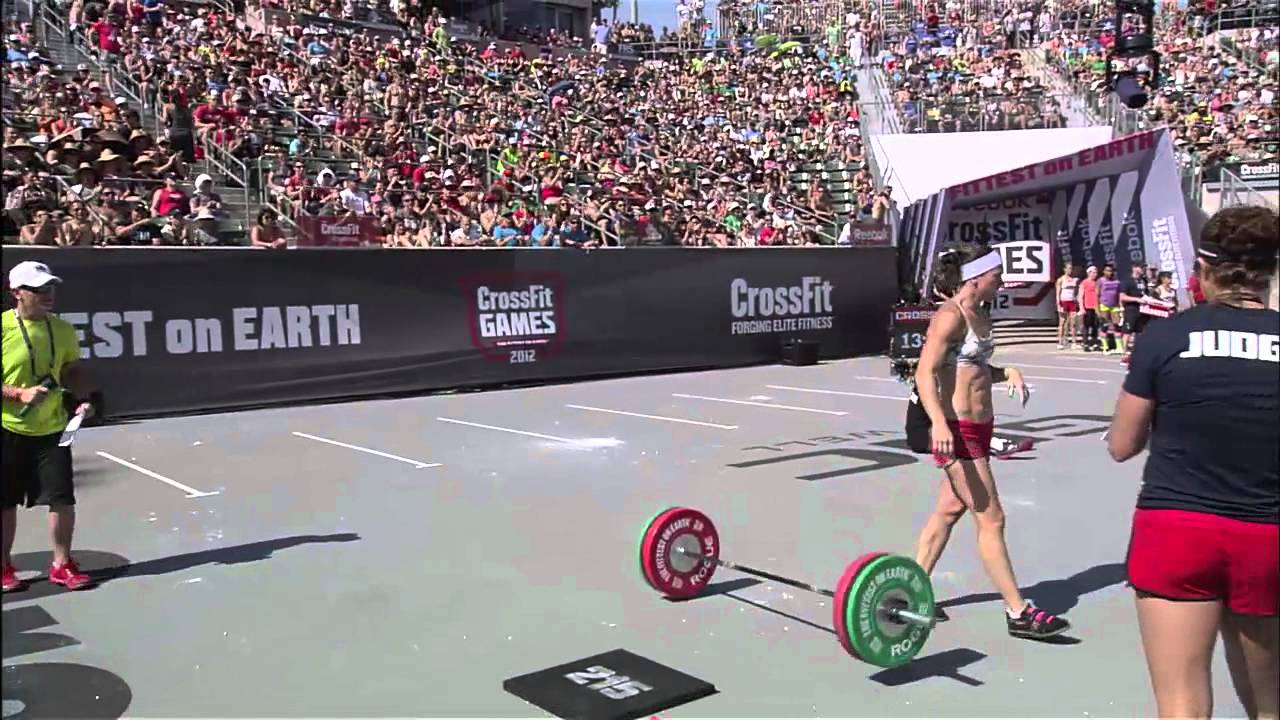 2012 CrossFit Games Clean Ladder Women YouTube