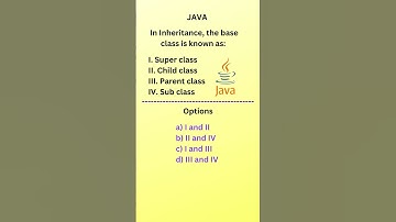 😍Java MCQs | Java Inheritance😍 #shorts #youtubeshorts 🔥