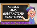 Adding and Subtracting Fractions in TAGALOG!!!