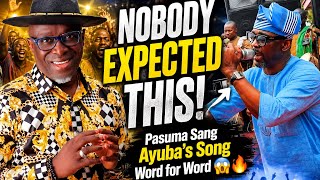     Pasuma Surprised Fans by Singing Adewale Ayuba’s Song From Beginning to End 🎤🔥