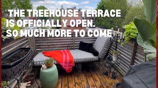 The Treehouse Terrace is getting A soft Opening the best is yet to come🍃