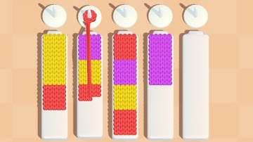 Yarn Sort Puzzle Game Mobile Gameplay Android