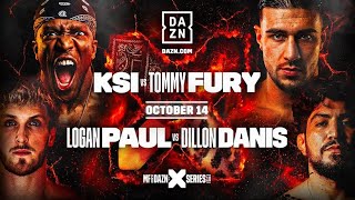 KSI vs TOMMY FURY / Logan Paul vs Dillon Danis - WATCH PARTY!