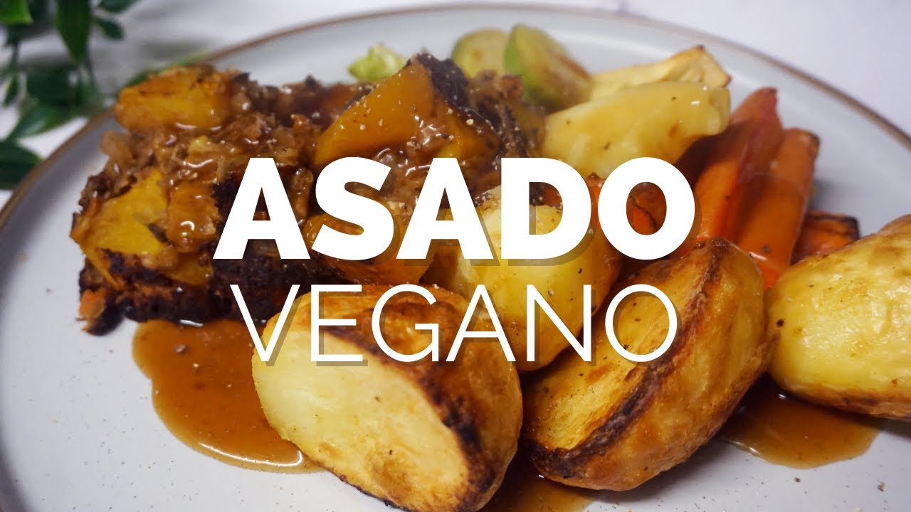 ASADO VEGANO | recetas veganas para Navidad 🎄