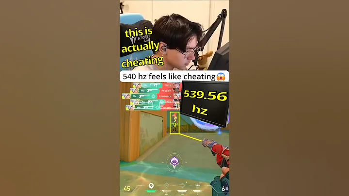 540hz is a competitive advantage. #TenZ