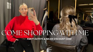 VLOGMAS: COME SHOPPING WITH ME & PARTY OUTFITS| Katie Peake