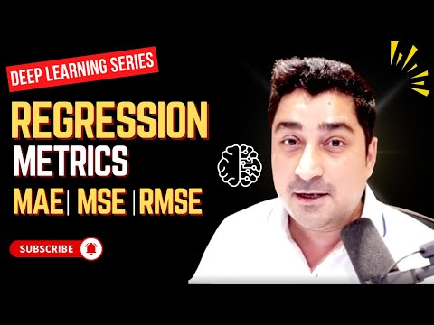 MAE,MSE RMSE Calculation for Regression | Deep Learning Masters | Euron