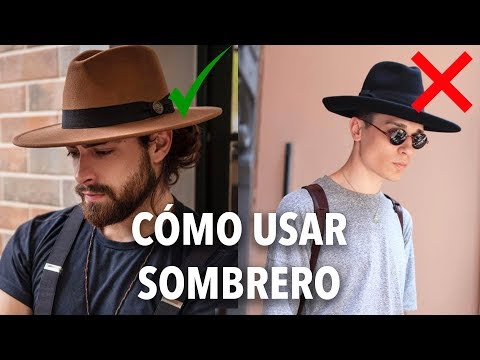 Video: 4 formas de llevar un sombrero