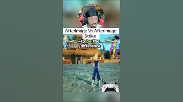 Afterimage vs Afterimage strike in sparking zero #sparkingzero #dragonballsparkingzero #dbsz #shorts
