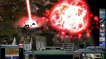 C&C Generals H Hour ShockWave Chaos Mod   1vs1   USA Lazer CHINA Infantry   Hard Difficulty A TOTAL