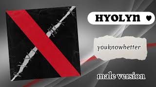 Hyolyn - youknowbetter | male version | @OfficialHyolyn