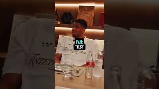 Giannis Surprises His Biggest Fan 🥹❤️ (@neon)