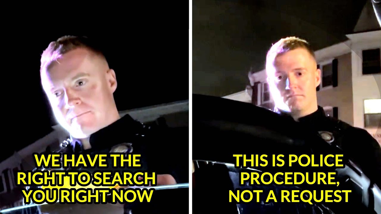Driver Refuses ID in Police Stop | Know Your Rights - YouTube