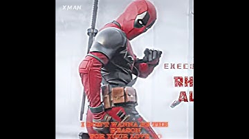 THE DANCE 🗿 | DEADPOOL & WOLVERINE [ DEADPOOL 3 ] 🗿🗿edit | NSYNC- Bye Bye Bye @THE-XMAN
