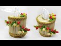 Ide Kreatif - Tempat tisu unik dari tusuk sate || Home decorating Ideas handmade