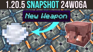 Minecraft 1.20.5 Snapshot 24W06A | Wind Charge, A New Projectile Attack!