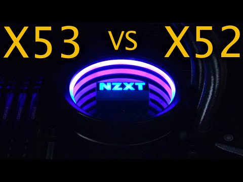 Nzxt Kraken X53 Vs X52 Unboxing Test