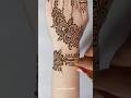 Quick Stunning Mehndi Design 🍀#mehndi #henna #ytshorts #shorts #simple #ytshort #trending #viral