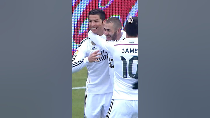 🤌 Champagne football. ✨ #Benzema x #CristianoRonaldo 🆚 Getafe #RealMadrid