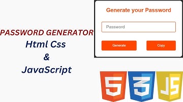 Password Generator || #html #css #javascript #webdevelopment #webdesign #coding #viralvideo #video