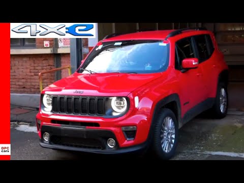 New Jeep Renegade and Compass 4xe Plug in Hybrid Testing