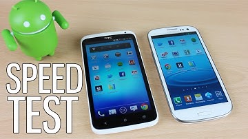 (New Test) - HTC One X vs Galaxy S3 - Browser Speed test