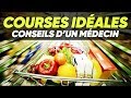 Les COURSES IDÉALES pour être MUSCLÉ et en BONNE SANTÉ | Avis d'un médecin !