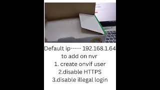 How to Enable ONVIF in PRAMA IP Camera & Add to