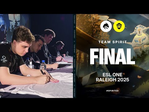 TEAM SPIRIT: ESL ONE RALEIGH 2025. FINAL VLOG