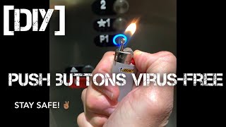 [ DIY ] Virus-Free Button Pusher