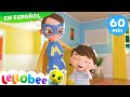 ¡Superhero Mami! Te amo Mucho - Canciones Infantiles | Caricaturas | @Little Baby Bum en Español​