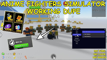 (39.0.0) Anime Fighters Sim OP ITEM DUPE TRADE GLITCH Script 🔥 Roblox AFS (DEVOLTZ HUB)